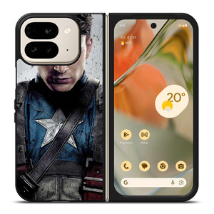 CAPTAIN AMERICA THE AVENGERS SUPERHERO Google Pixel 9 Pro Fold Case