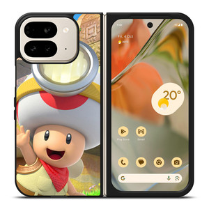 CAPTAIN TOAD CUTE 3 Google Pixel 9 Pro Fold Case CAPTAIN TOAD CUTE 3 Google Pixel 9 Pro Fold Case