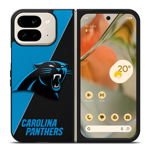 CAROLINA PANTHERS LOGO 2 Google Pixel 9 Pro Fold Case CAROLINA PANTHERS LOGO 2 Google Pixel 9 Pro Fold Case