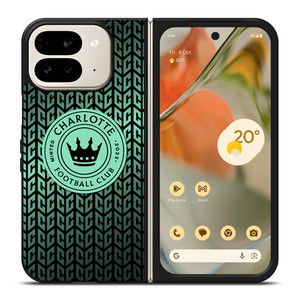 CHARLOTTE FC LOGO 2 Google Pixel 9 Pro Fold Case