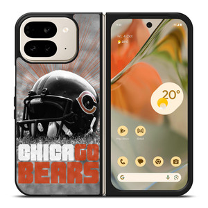 CHICAGO BEARS HELMET 2 Google Pixel 9 Pro Fold Case CHICAGO BEARS HELMET 2 Google Pixel 9 Pro Fold Case