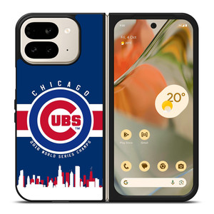 CHICAGO CUBS LOGO 3 Google Pixel 9 Pro Fold Case