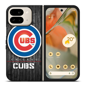 CHICAGO CUBS LOGO Google Pixel 9 Pro Fold Case CHICAGO CUBS LOGO Google Pixel 9 Pro Fold Case