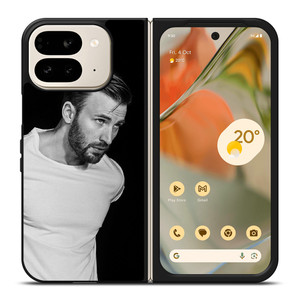 CHRIS EVANS IN BLACK Google Pixel 9 Pro Fold Case