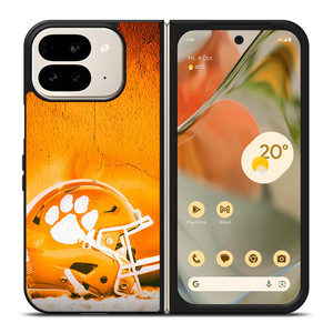 CLEMSON TIGERS HELMET Google Pixel 9 Pro Fold Case CLEMSON TIGERS HELMET Google Pixel 9 Pro Fold Case