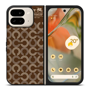 COACH PATTERN LOGO Google Pixel 9 Pro Fold Case COACH PATTERN LOGO Google Pixel 9 Pro Fold Case
