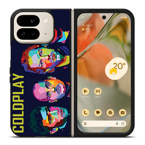 COLDPLAY POP ROCK BAND Google Pixel 9 Pro Fold Case