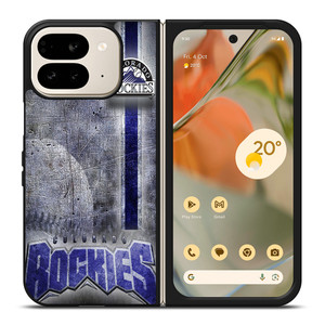 COLORADO ROCKIES LOGO 5 Google Pixel 9 Pro Fold Case COLORADO ROCKIES LOGO 5 Google Pixel 9 Pro Fold Case