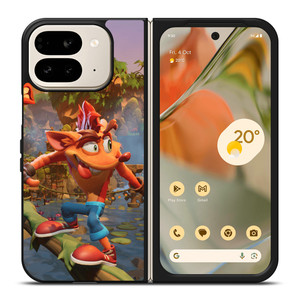 CRASH BANDICOOT Google Pixel 9 Pro Fold Case CRASH BANDICOOT Google Pixel 9 Pro Fold Case