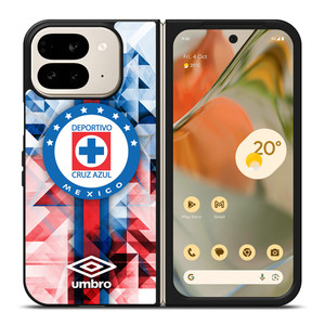 CRUZ AZUL DEPORTIVO UMBRO Google Pixel 9 Pro Fold Case