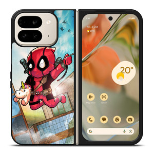 CUTE DEADPOOL ART Google Pixel 9 Pro Fold Case CUTE DEADPOOL ART Google Pixel 9 Pro Fold Case