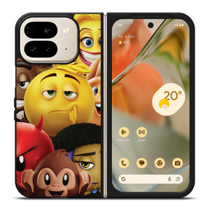 CUTE THE EMOJI MOVIE Google Pixel 9 Pro Fold Case CUTE THE EMOJI MOVIE Google Pixel 9 Pro Fold Case