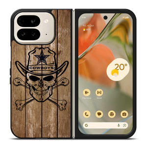 DALLAS COWBOYS SKULL 3 Google Pixel 9 Pro Fold Case DALLAS COWBOYS SKULL 3 Google Pixel 9 Pro Fold Case