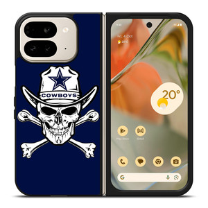 DALLAS COWBOYS SKULL Google Pixel 9 Pro Fold Case DALLAS COWBOYS SKULL Google Pixel 9 Pro Fold Case