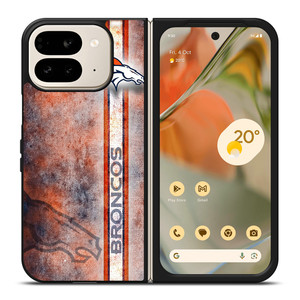 DENVER BRONCOS LOGO Google Pixel 9 Pro Fold Case DENVER BRONCOS LOGO Google Pixel 9 Pro Fold Case