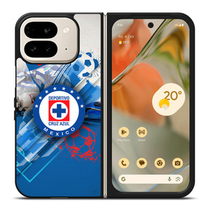 DEPORTIVO CRUZ AZUL LOGO Google Pixel 9 Pro Fold Case