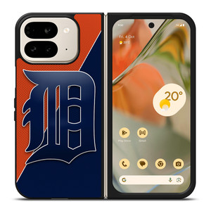 DETROIT TIGERS LOGO 2 Google Pixel 9 Pro Fold Case DETROIT TIGERS LOGO 2 Google Pixel 9 Pro Fold Case