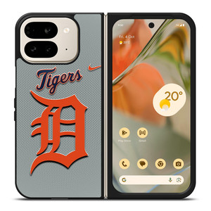 DETROIT TIGERS LOGO Google Pixel 9 Pro Fold Case DETROIT TIGERS LOGO Google Pixel 9 Pro Fold Case