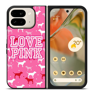 DOG PINK VICTORIA'S SECRET Google Pixel 9 Pro Fold Case DOG PINK VICTORIA'S SECRET Google Pixel 9 Pro Fold Case