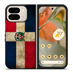 DOMINICAN REPUBLIC FLAG 2 Google Pixel 9 Pro Fold Case DOMINICAN REPUBLIC FLAG 2 Google Pixel 9 Pro Fold Case