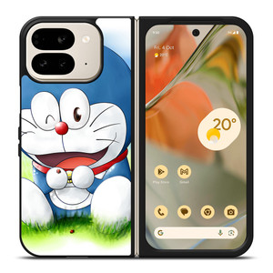 DORAEMON CUTE Google Pixel 9 Pro Fold Case DORAEMON CUTE Google Pixel 9 Pro Fold Case
