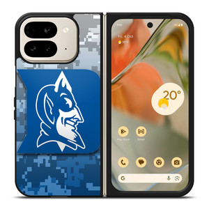 DUKE BLUE DEVILS LOGO 4 Google Pixel 9 Pro Fold Case
