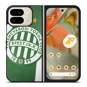 FERENCVAROS FC LOGO Google Pixel 9 Pro Fold Case FERENCVAROS FC LOGO Google Pixel 9 Pro Fold Case