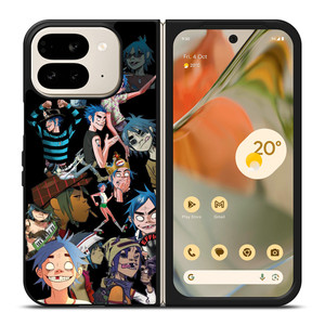 GORILLAZ COLLAGE 2 Google Pixel 9 Pro Fold Case GORILLAZ COLLAGE 2 Google Pixel 9 Pro Fold Case