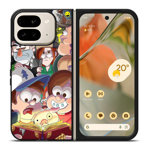 GRAVITY FALLS CHARACTERS Google Pixel 9 Pro Fold Case GRAVITY FALLS CHARACTERS Google Pixel 9 Pro Fold Case