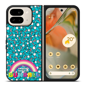 GUMBALL AMAZING WOLRD PATTERN Google Pixel 9 Pro Fold Case GUMBALL AMAZING WOLRD PATTERN Google Pixel 9 Pro Fold Case