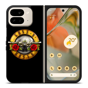 GUN AND ROSES LOGO Google Pixel 9 Pro Fold Case