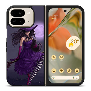 HAPPY HALLOWEEN WITCH Google Pixel 9 Pro Fold Case HAPPY HALLOWEEN WITCH Google Pixel 9 Pro Fold Case