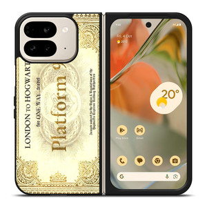 HARRY POTTER TICKET LONDON HOGWARTS Google Pixel 9 Pro Fold Case HARRY POTTER TICKET LONDON HOGWARTS Google Pixel 9 Pro Fold Case
