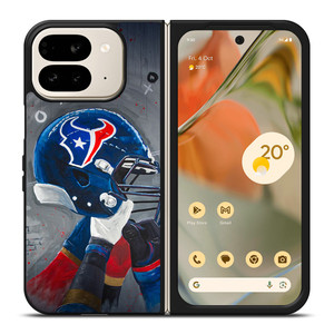 HOUSTON TEXANS HELMET 3 Google Pixel 9 Pro Fold Case HOUSTON TEXANS HELMET 3 Google Pixel 9 Pro Fold Case
