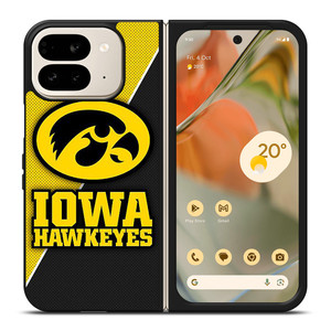 IOWA HAWKEYES 4 Google Pixel 9 Pro Fold Case IOWA HAWKEYES 4 Google Pixel 9 Pro Fold Case