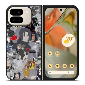 ITACHI UCHIHA AND SASUKE Google Pixel 9 Pro Fold Case ITACHI UCHIHA AND SASUKE Google Pixel 9 Pro Fold Case