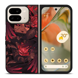 ITACHI UCHIHA FLOWER Google Pixel 9 Pro Fold Case ITACHI UCHIHA FLOWER Google Pixel 9 Pro Fold Case