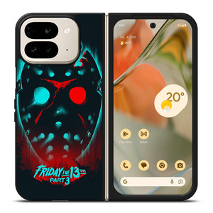 JASON FRIDAY THE 13TH Google Pixel 9 Pro Fold Case JASON FRIDAY THE 13TH Google Pixel 9 Pro Fold Case