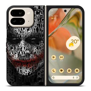 JOKER QUOTES Google Pixel 9 Pro Fold Case JOKER QUOTES Google Pixel 9 Pro Fold Case
