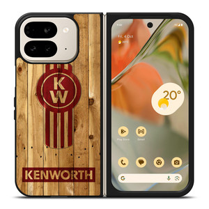 KENWORTH TRUCK LOGO WOODEN 2 Google Pixel 9 Pro Fold Case KENWORTH TRUCK LOGO WOODEN 2 Google Pixel 9 Pro Fold Case
