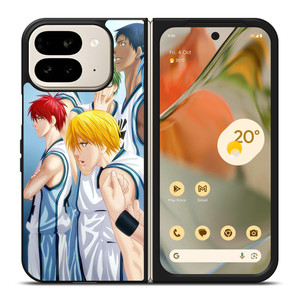 KUROKO'S BASKETBALL CHARACTERS ANIME Google Pixel 9 Pro Fold Case KUROKO'S BASKETBALL CHARACTERS ANIME Google Pixel 9 Pro Fold Case