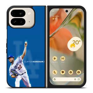 LA DODGERS CLAYTON KERSHAW Google Pixel 9 Pro Fold Case