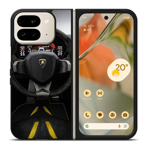 LAMBORGHINI STEERING WHEEL 2 Google Pixel 9 Pro Fold Case LAMBORGHINI STEERING WHEEL 2 Google Pixel 9 Pro Fold Case