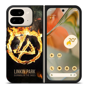 LINKIN PARK FIRE LOGO Google Pixel 9 Pro Fold Case