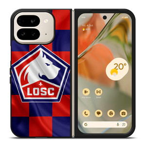 LOSC LILLE LOGO CLUB Google Pixel 9 Pro Fold Case LOSC LILLE LOGO CLUB Google Pixel 9 Pro Fold Case