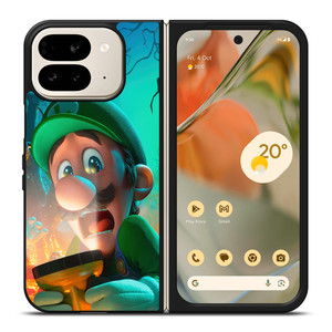 LUIGI THE SUPER MARIO BROS SCARY Google Pixel 9 Pro Fold Case LUIGI THE SUPER MARIO BROS SCARY Google Pixel 9 Pro Fold Case