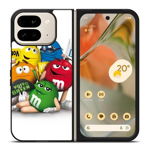 M&M'S CHOCOLATE CHARACTERS Google Pixel 9 Pro Fold Case M&M'S CHOCOLATE CHARACTERS Google Pixel 9 Pro Fold Case