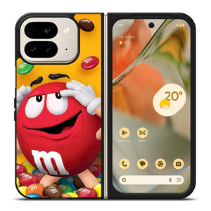 M&M'S CHOCOLATE RED ICON Google Pixel 9 Pro Fold Case M&M'S CHOCOLATE RED ICON Google Pixel 9 Pro Fold Case