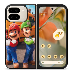 MARIO AND LUIGI SUPER MARIO BROS Google Pixel 9 Pro Fold Case MARIO AND LUIGI SUPER MARIO BROS Google Pixel 9 Pro Fold Case