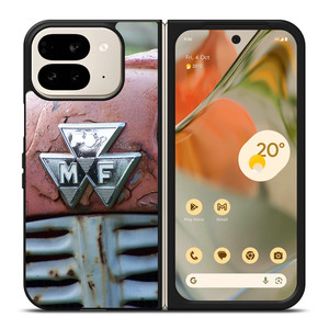 MASSEY FERGUSON LOGO 3 Google Pixel 9 Pro Fold Case MASSEY FERGUSON LOGO 3 Google Pixel 9 Pro Fold Case